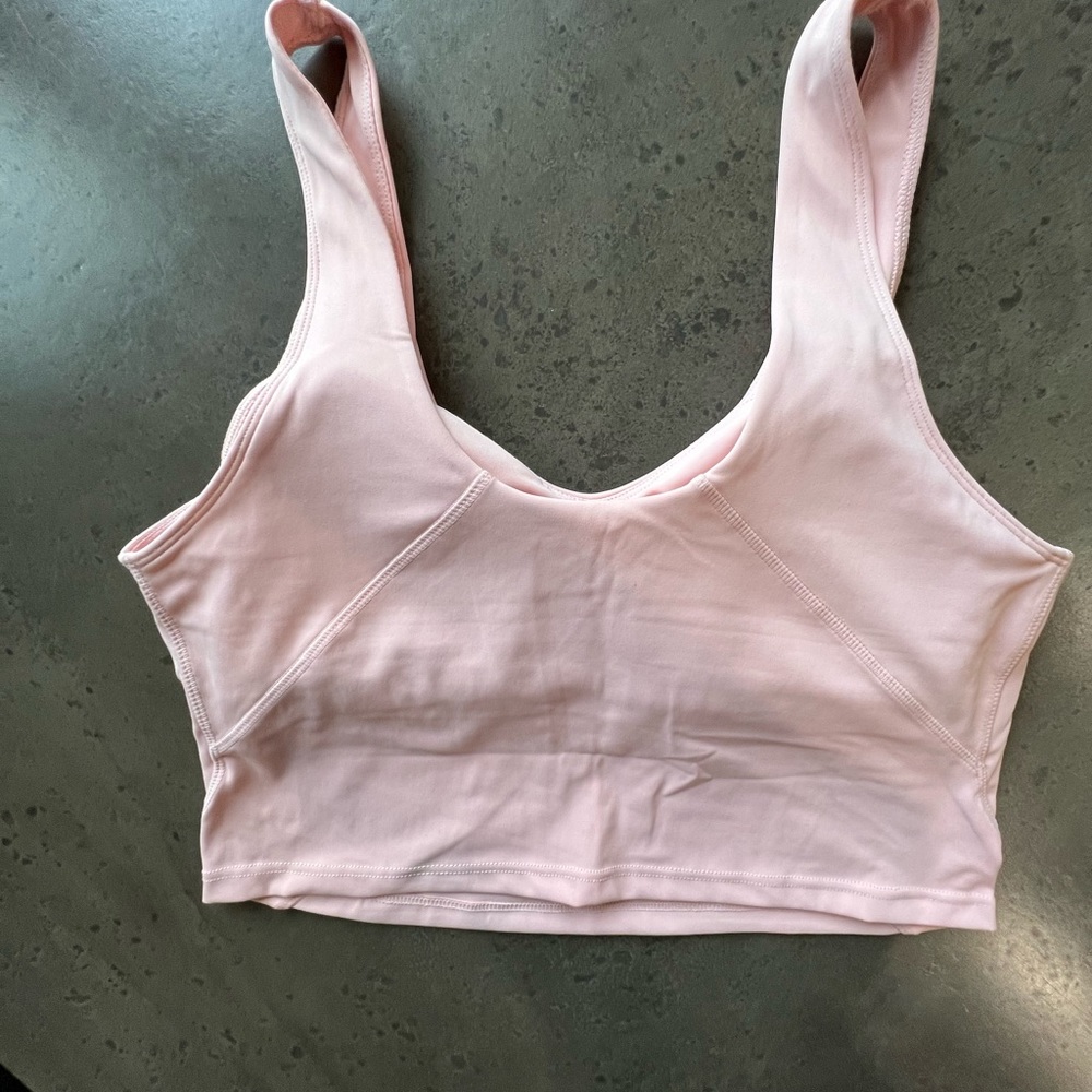 Halara sports bra, pink, size L. NWOT. - Picture 2 of 5